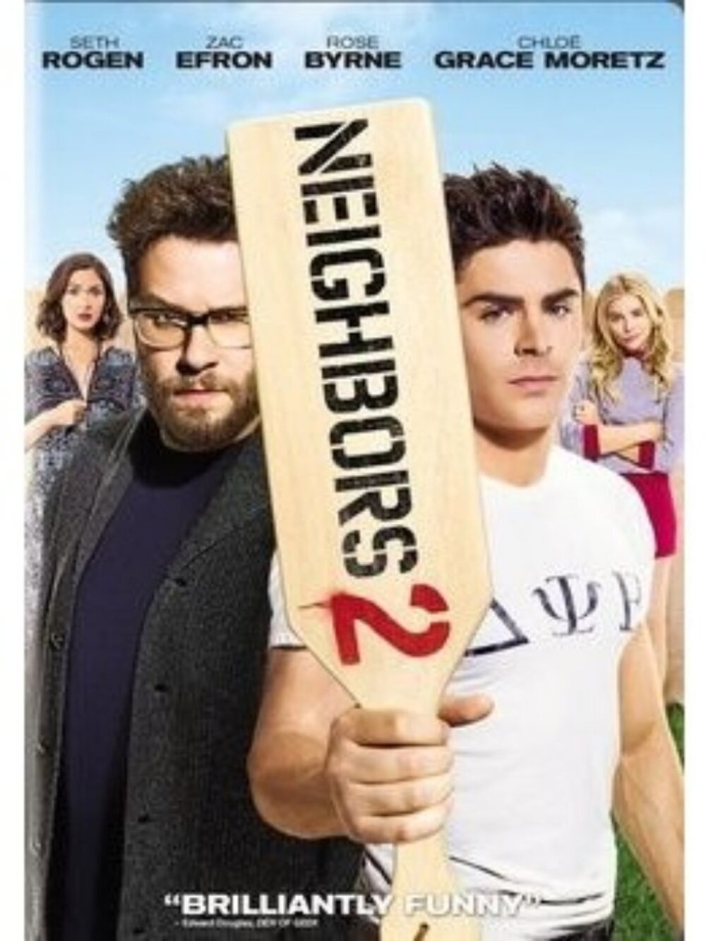 Neighbors 2 DVD 2016 Seth Rogen Zac Efron Rose Byrne R Universal Pictures